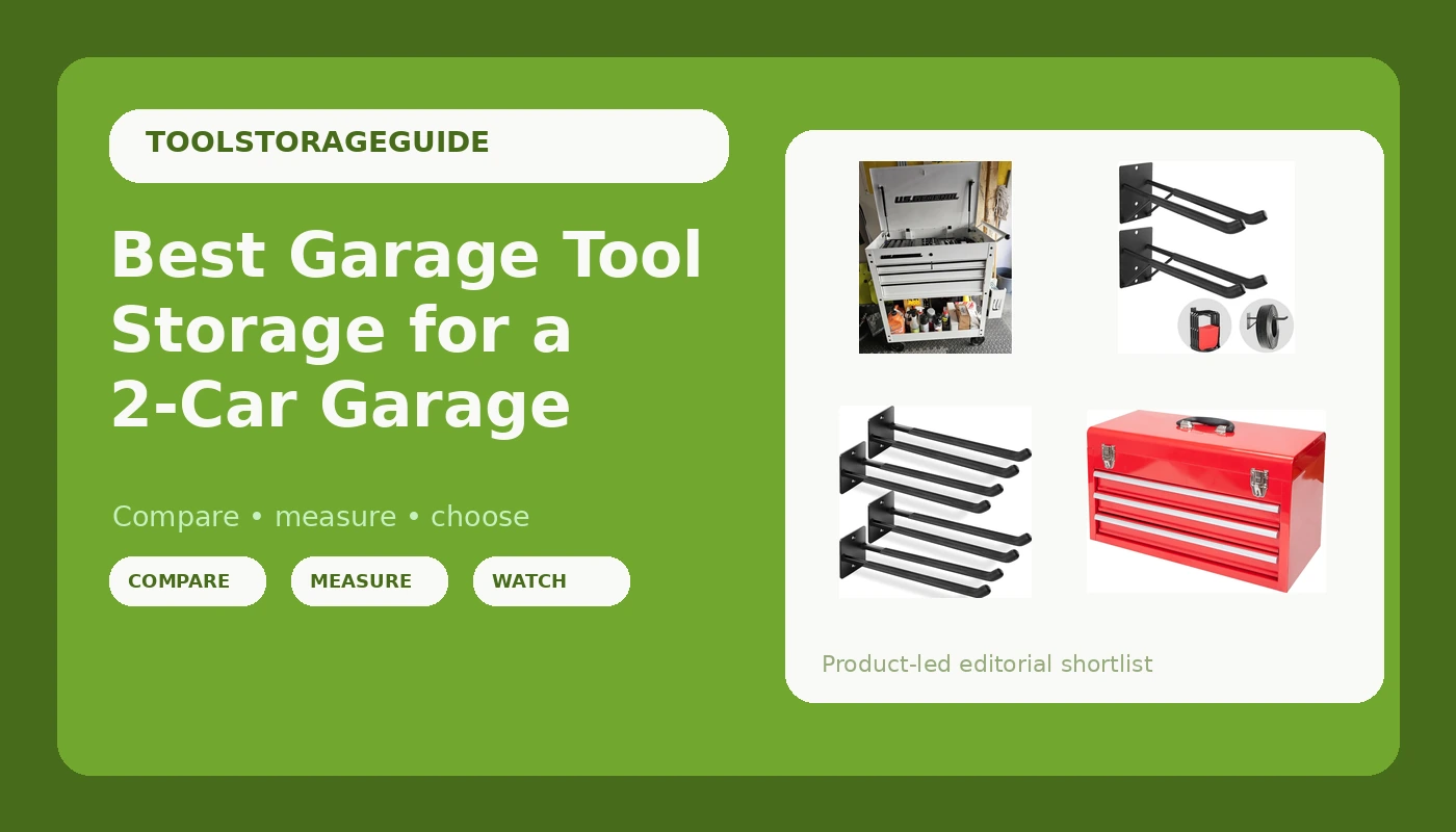 Best Garage Tool Storage for a 2-Car Garage - ToolStorageGuide review with measurements and honest opinion