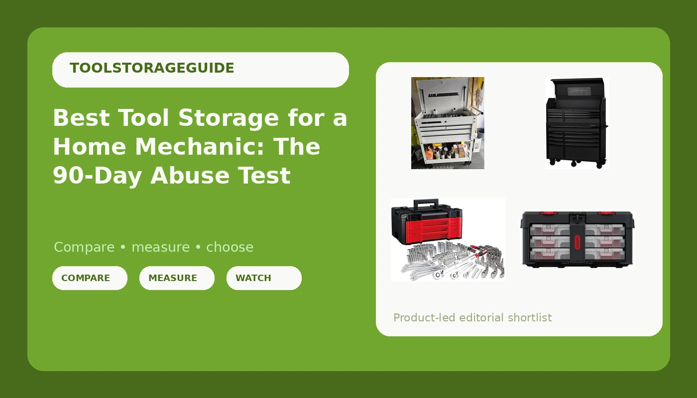 Best Tool Storage for a Home Mechanic: The 90-Day Abuse Test - ToolStorageGuide review with measurements and honest opinion