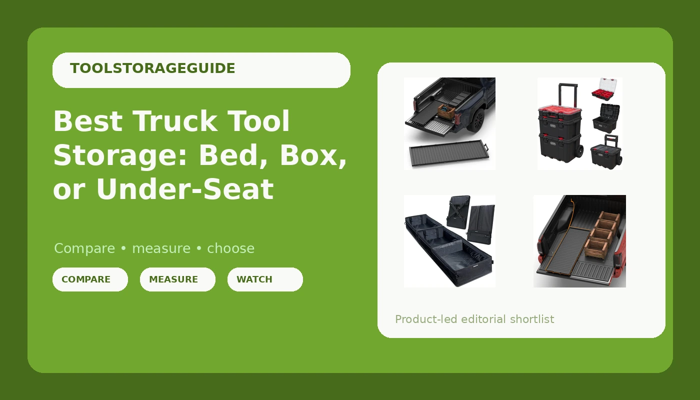 Best Truck Tool Storage: Bed, Box, or Under-Seat - ToolStorageGuide review with measurements and honest opinion