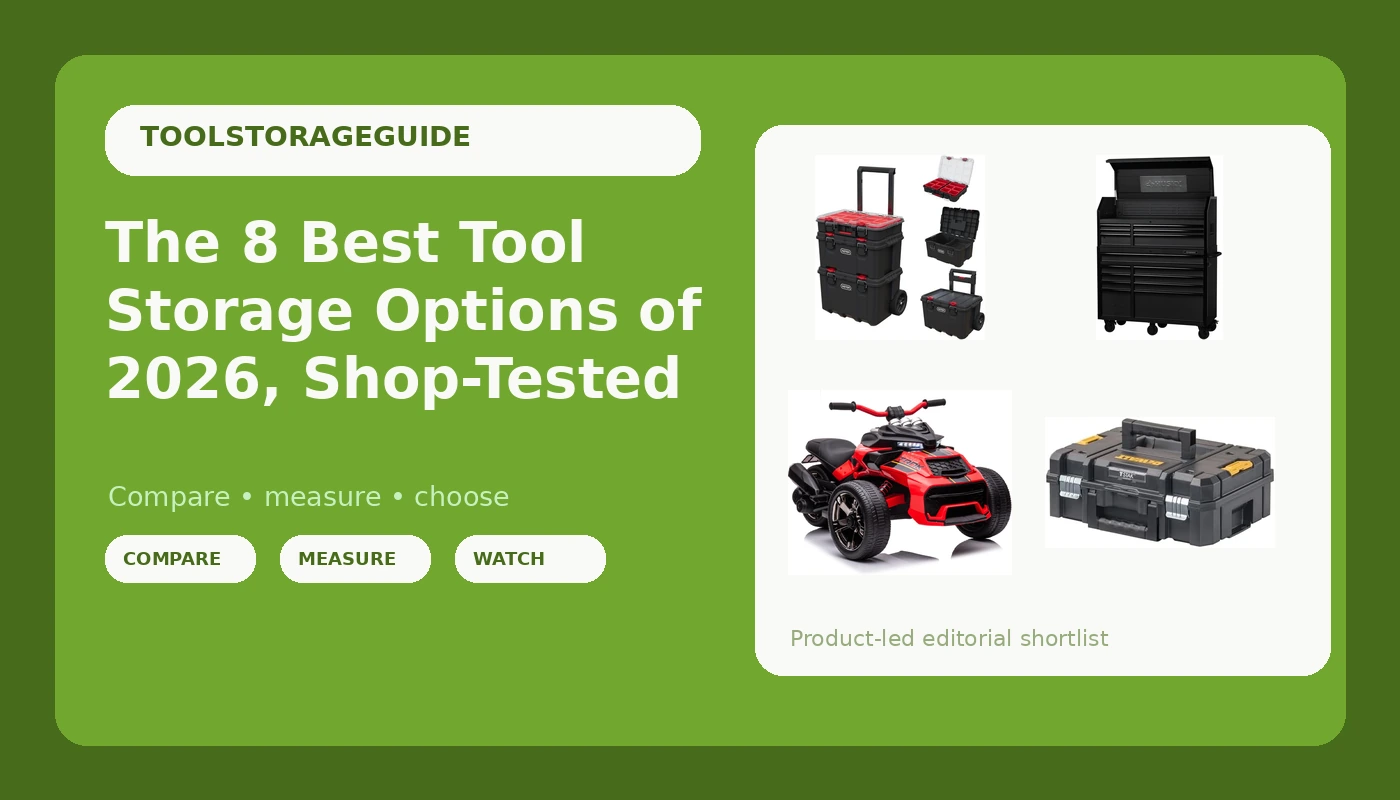 The 8 Best Tool Storage Options of 2026, Shop-Tested - ToolStorageGuide review with measurements and honest opinion