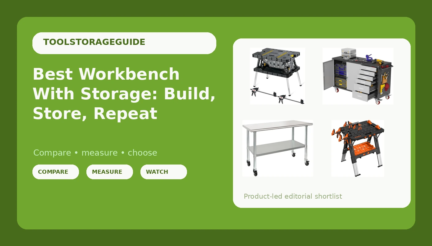 Best Workbench With Storage: Build, Store, Repeat - ToolStorageGuide review with measurements and honest opinion