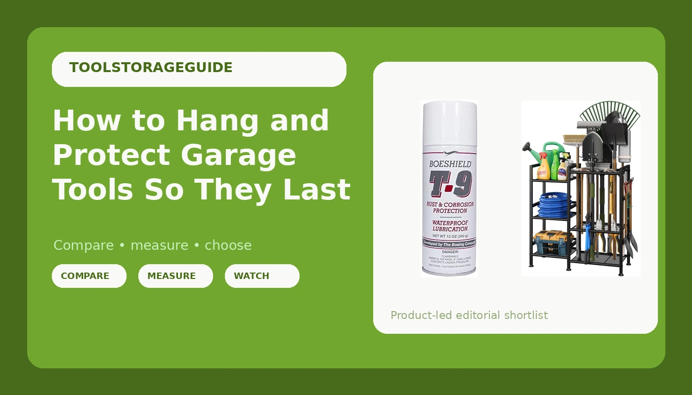 How to Hang and Protect Garage Tools So They Last
