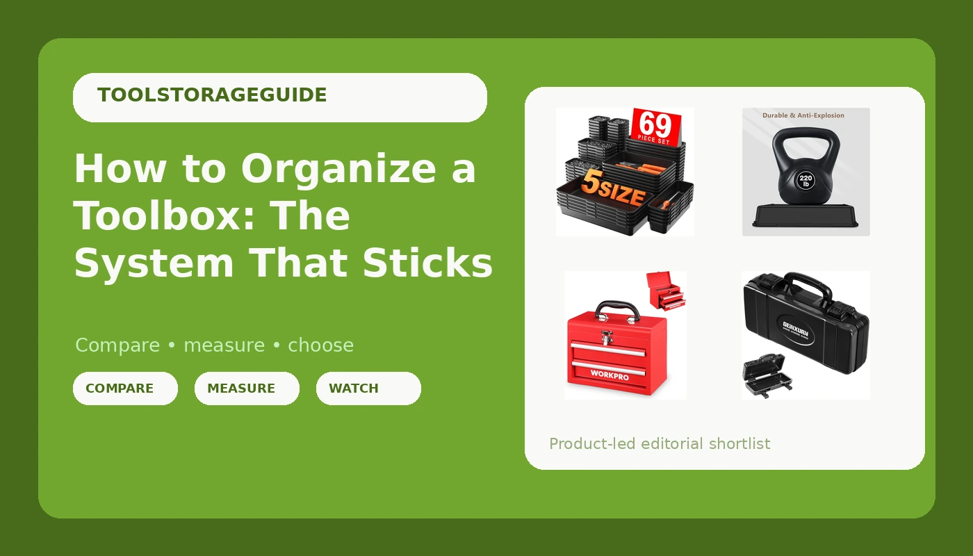 How to Organize a Toolbox: The System That Sticks - ToolStorageGuide review with measurements and honest opinion