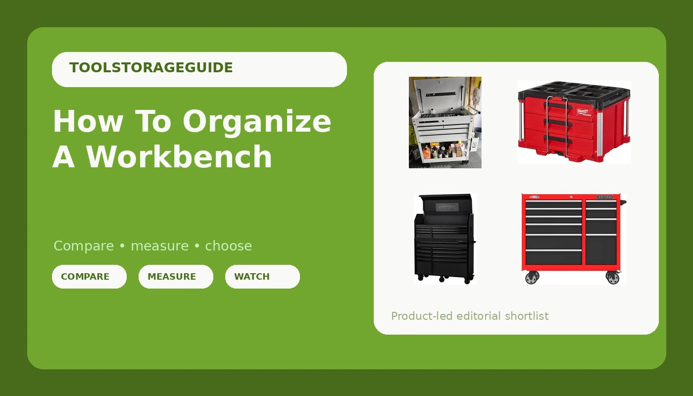 How To Organize A Workbench - ToolStorageGuide review with measurements and honest opinion