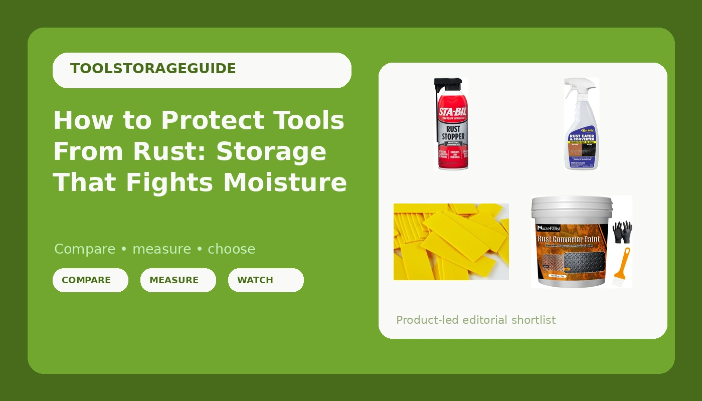 How to Protect Tools From Rust: Storage That Fights Moisture - ToolStorageGuide review with measurements and honest opinion