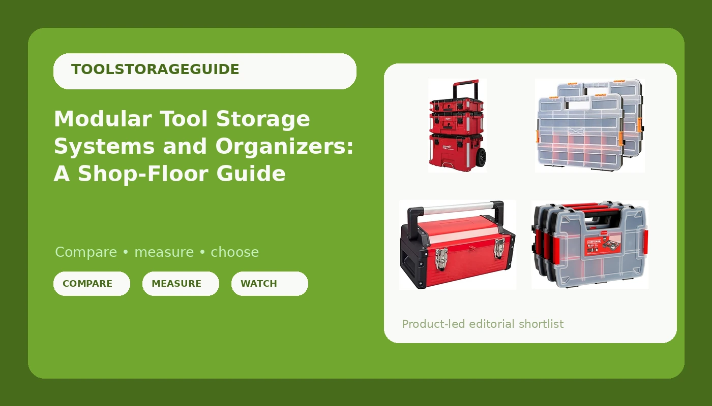 Modular Tool Storage Systems and Organizers: A Shop-Floor Guide