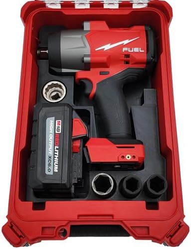 Organizer for M18 Fuel High Torque Impact Drill (Model 2967) for Milwaukee Packout Compact Organizer- Model 48-22-8435- LINER ONLY