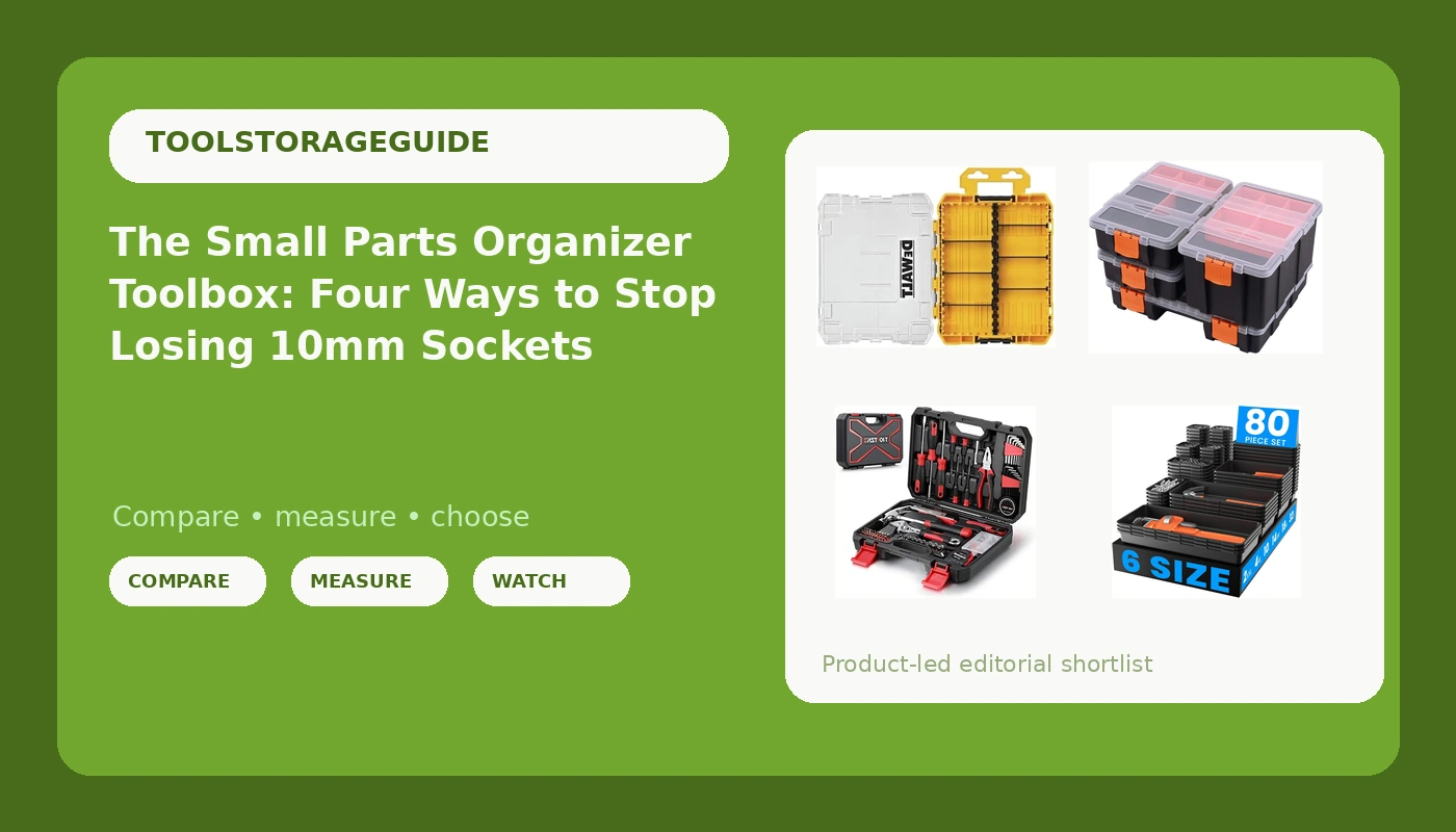 The Small Parts Organizer Toolbox: Four Ways to Stop Losing 10mm Sockets