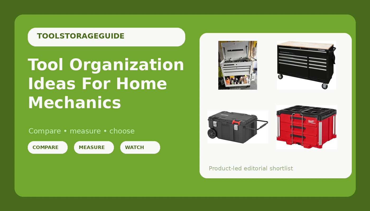 Tool Organization Ideas For Home Mechanics - ToolStorageGuide review with measurements and honest opinion